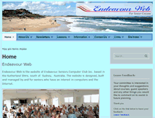 Tablet Screenshot of endeavourweb.org.au